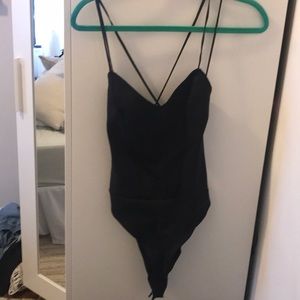 Fitted body suit. Zara.